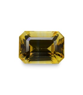 8.3 cts Unheated Natural Yellow Sapphire - Srilanka (Ceylon) (Pukhraj)