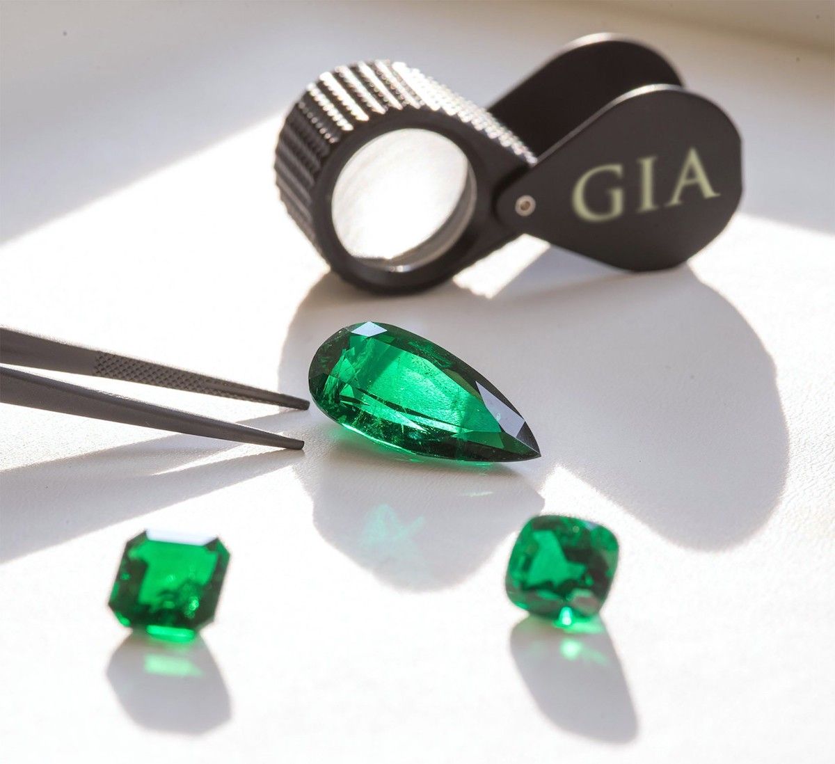 fine quality emerald panna stone graded at nine gems